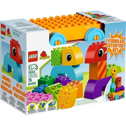 *NEW* 4 Pieces Lego DUPLO RED Brick 1x2x2 CAT & FISH Pattern